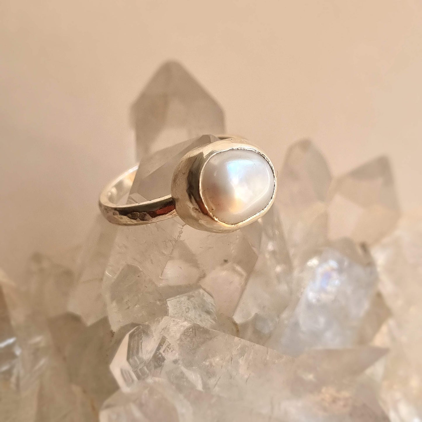 Freshwater Pearl ring- UK size K (US 5 1/8)